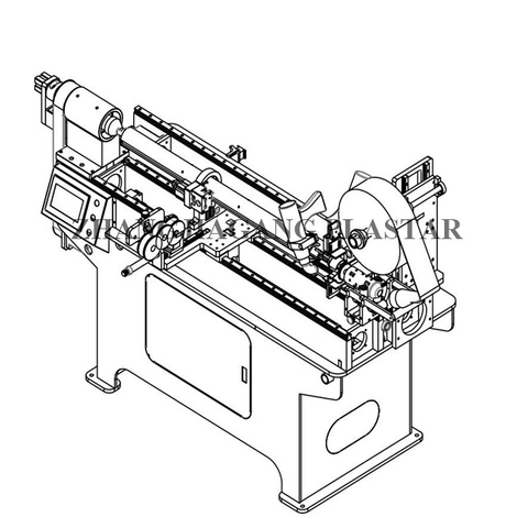 TPU PA PVC PC Tube Air Hose Automatic Coiling Machine