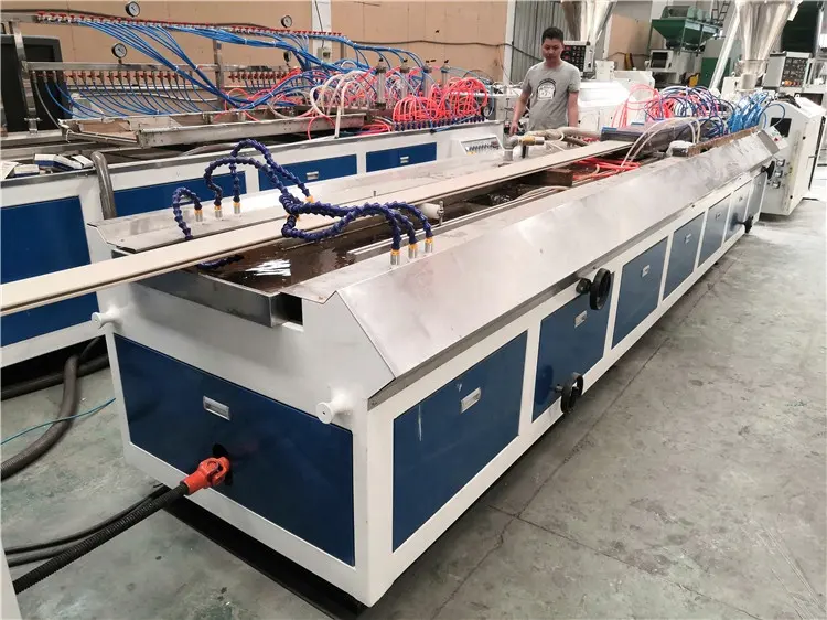 WPC Door Frame Profile Extrusion Production Line