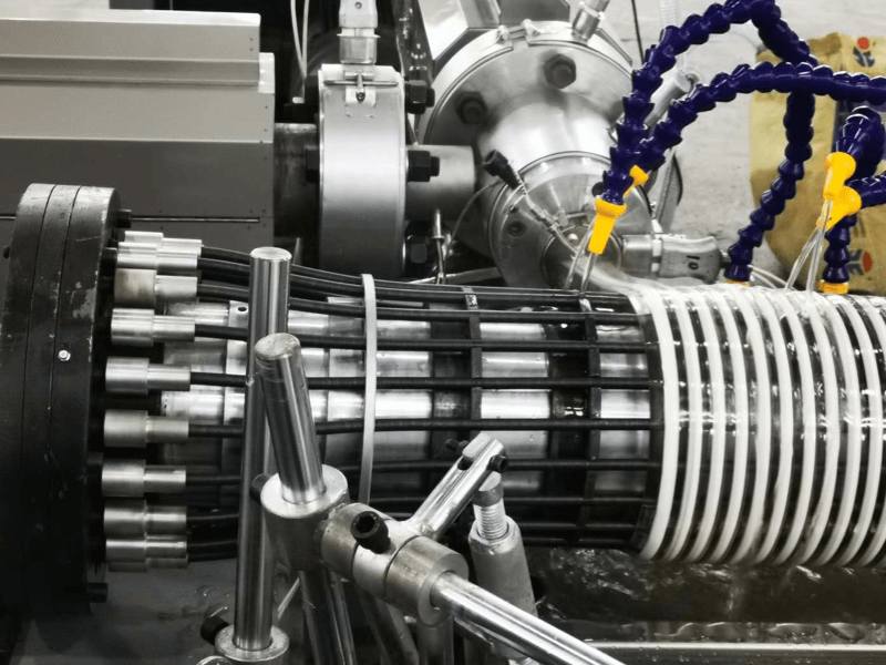 PVC Spiral Hose Extrusion Production Line