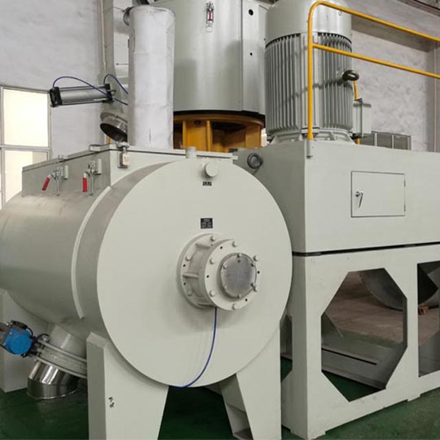 High Speed Plastic PVC Compounding Hot And Cooling Mixer