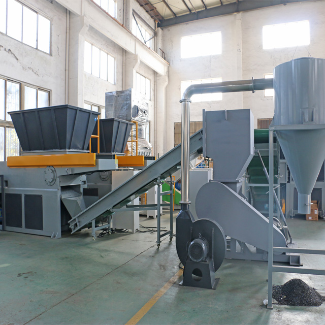 Single Shaft Waste Plastic Shredder Machine