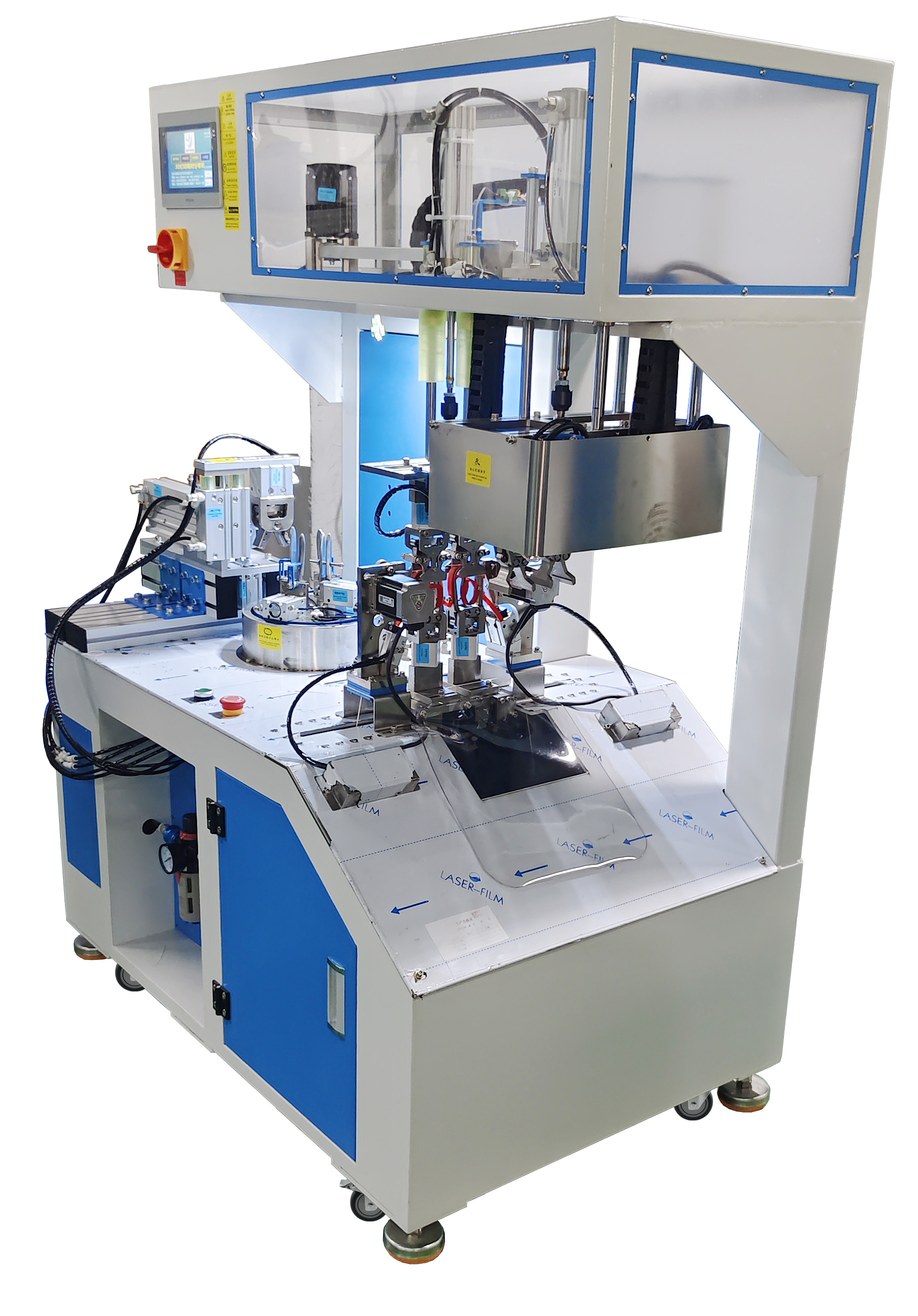 sample filament rewinding machine